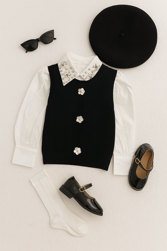 Camicia Flowers Diamonds
