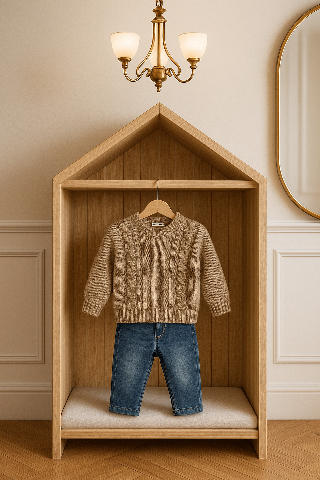 Maglioncino color biscotto