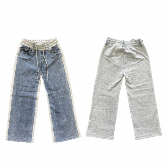 Pantalone da tuta in denim disponibile dalla 4 alla 14 anni