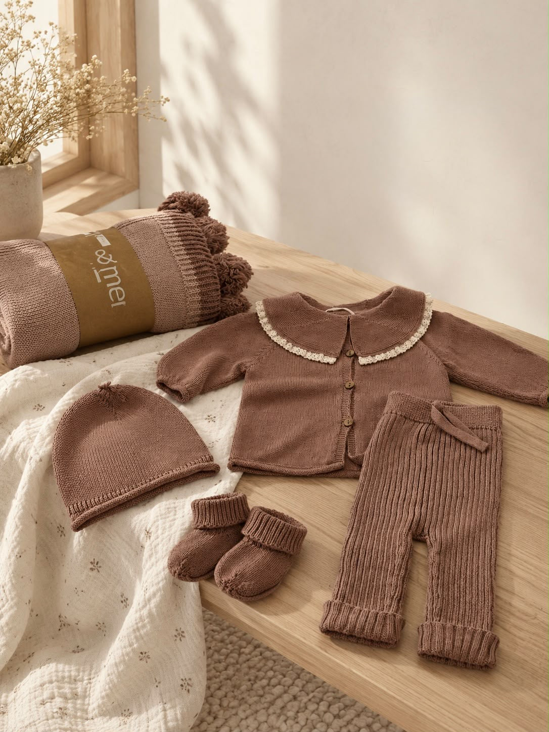 Set liane rose