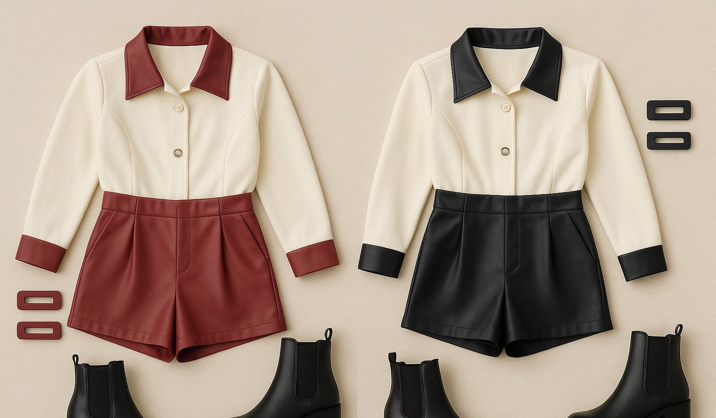 Completo neonata REBEL  nero