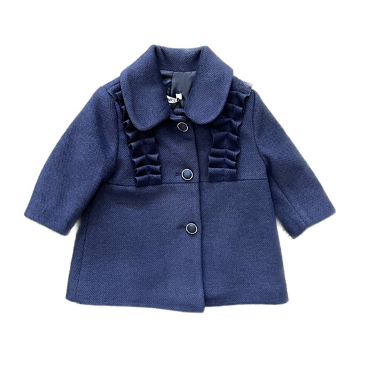 Cappotto blu Janice disponibile dalla 9 alla 30 mesi