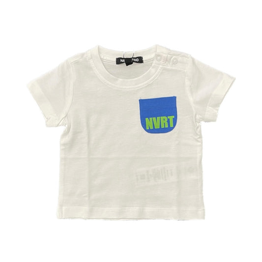 T-shirt never too con Taschino 9/30 mesi