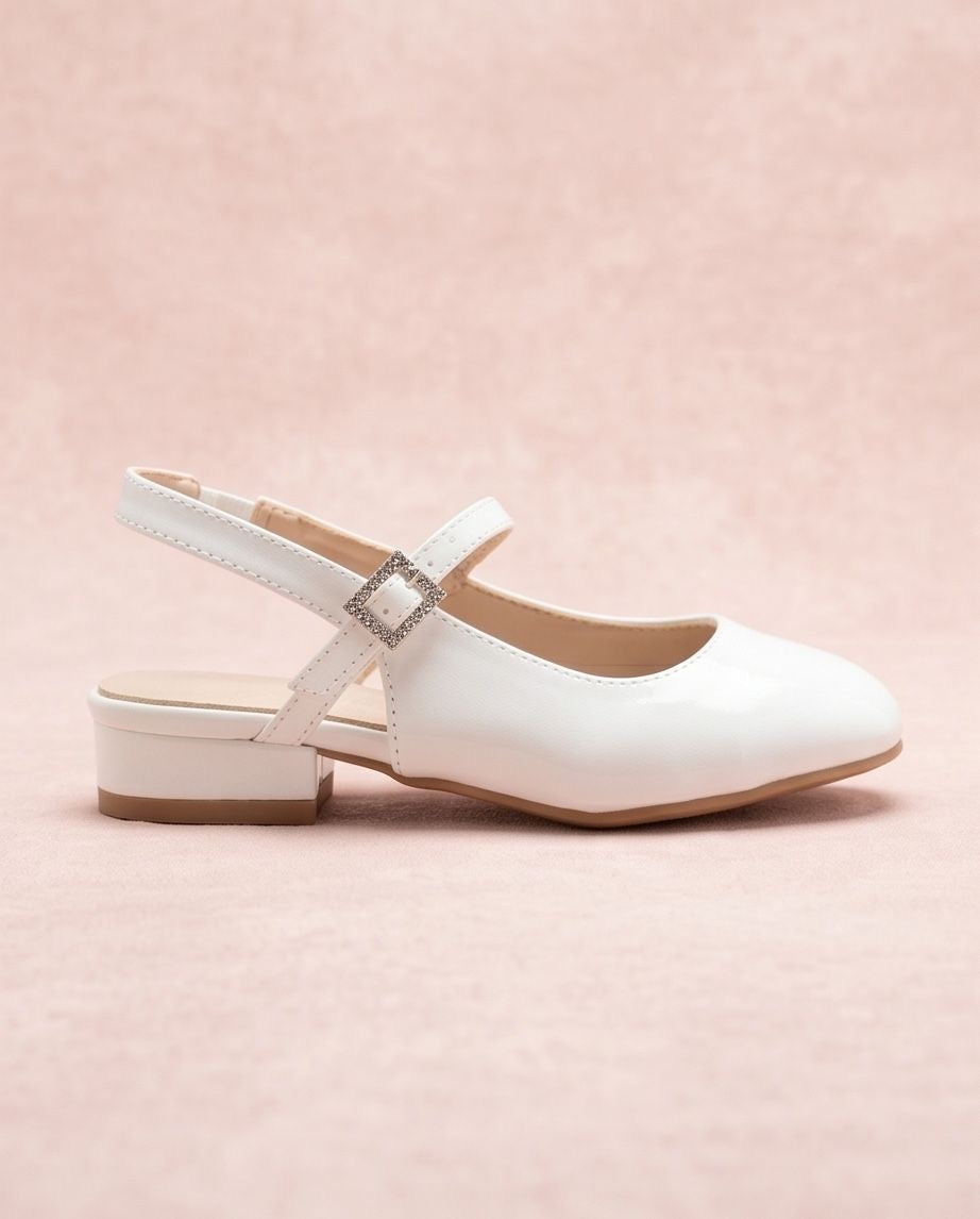 Ballerine SLINGBACK WHITE TRUSH