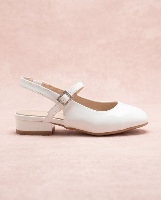 Ballerine SLINGBACK WHITE TRUSH