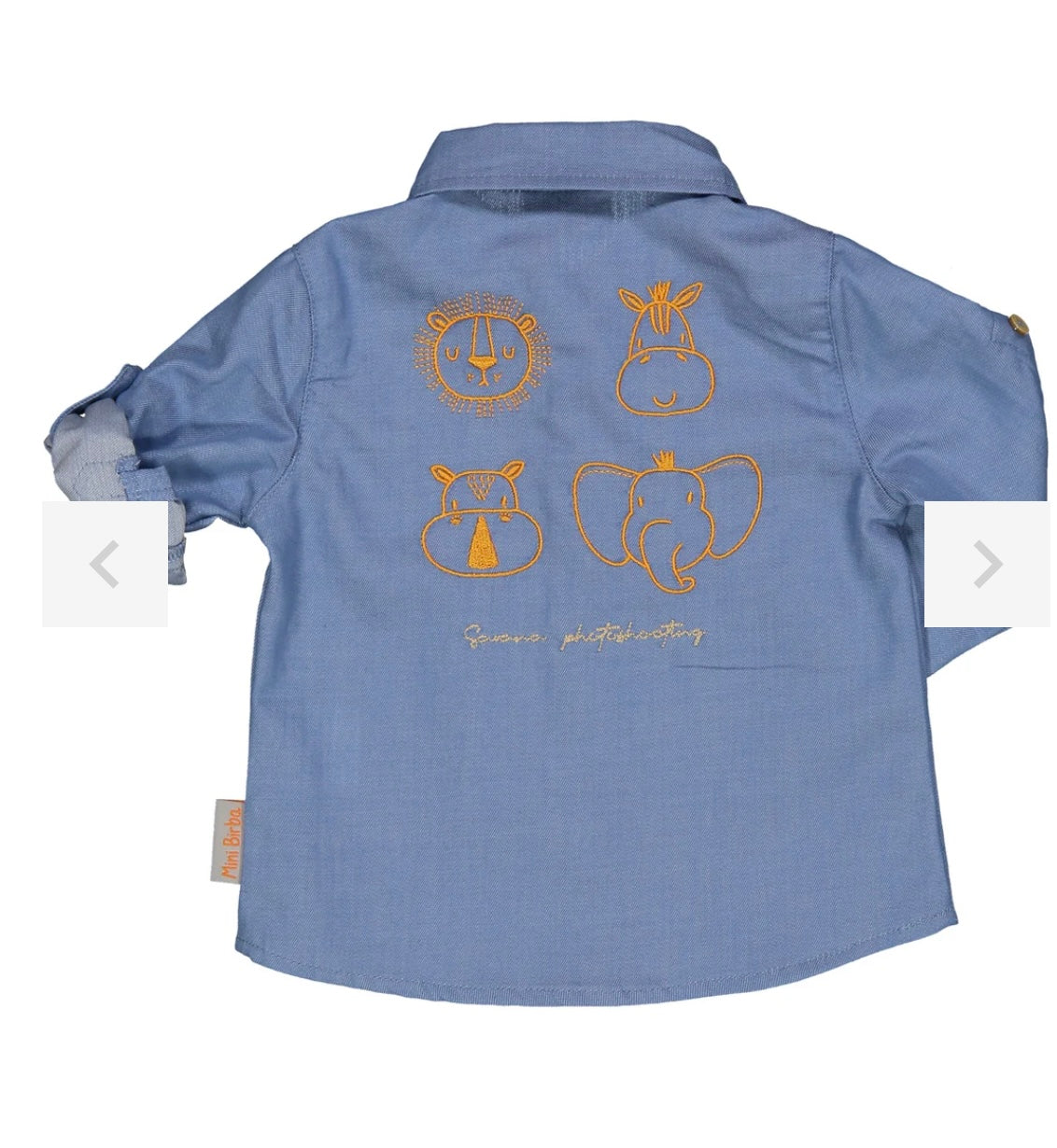 Camicia Mini Birba disponibile dalla 3 alla 24 mesi
