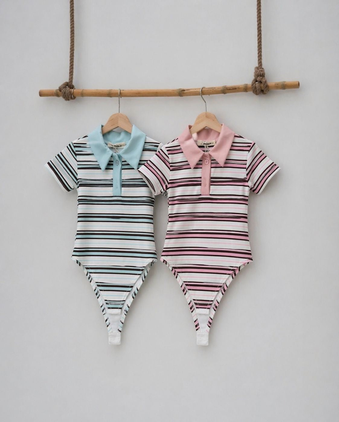 Body bimba CANDY POLO STRIPES