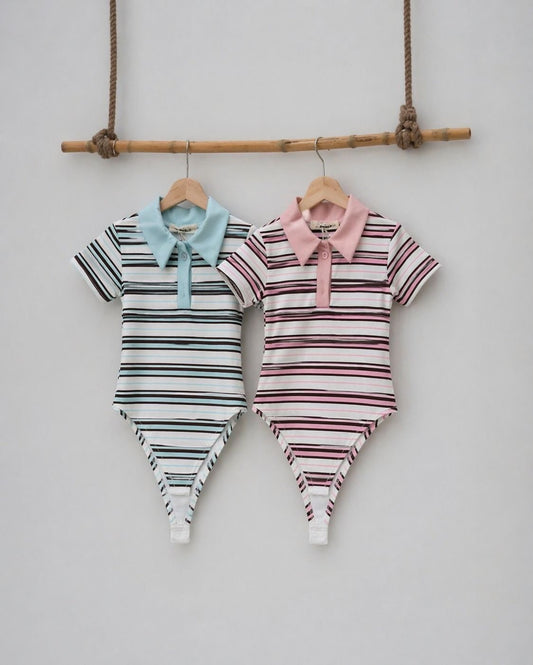 Body bimba CANDY POLO STRIPES