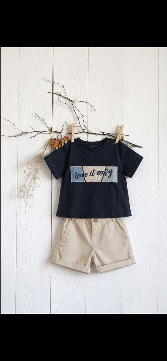 T-shirt TAKE IT EASY bimbo