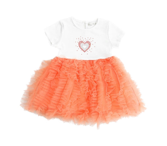 Abito in tulle neonata