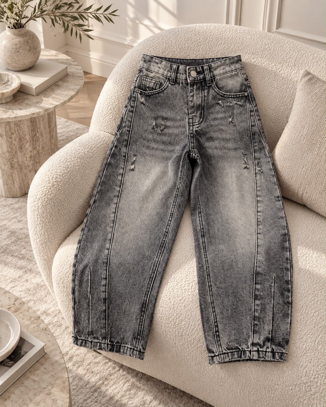 Jeans bimbo BAGGY STONEWASH