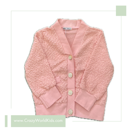 Cardigan disponibile dalla 4 alla 12 anni