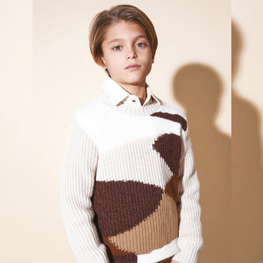 Maglione girocollo Over D disponibile dalla 3 alla 16 anni