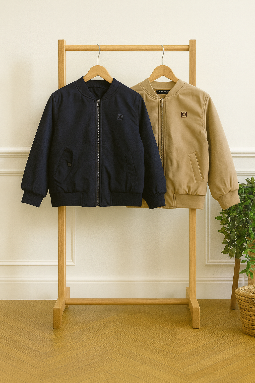 Giubbotto beige o blu