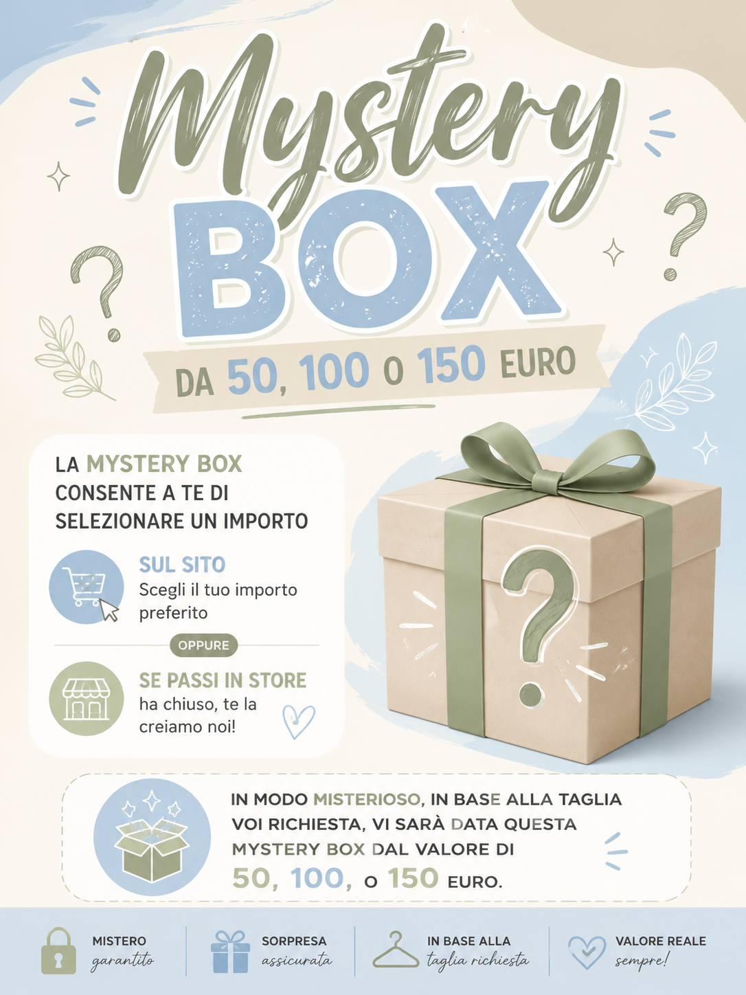 MISTERY box da €100