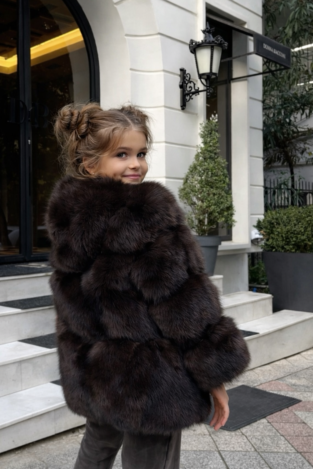Ecopelliccia Brown