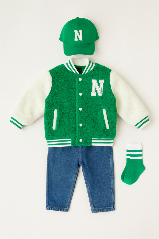 Giacca teddy college