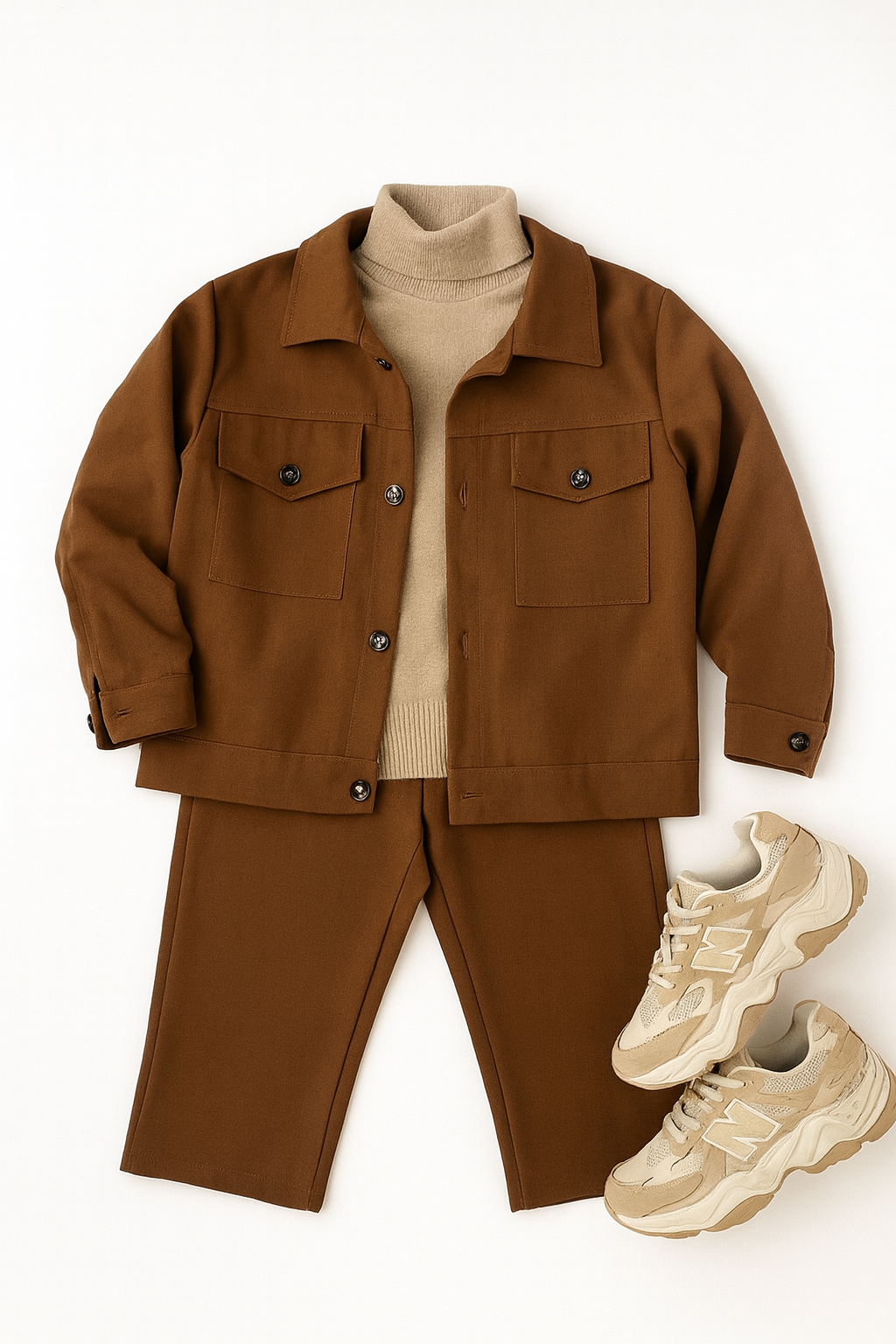 Completo New Style bimbo disponibile in nero e marrone