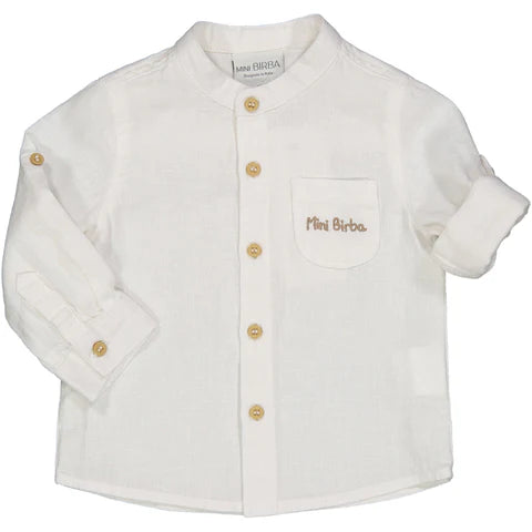 Camicia Mini birba disponibile dalla 3 alla 24 mesi