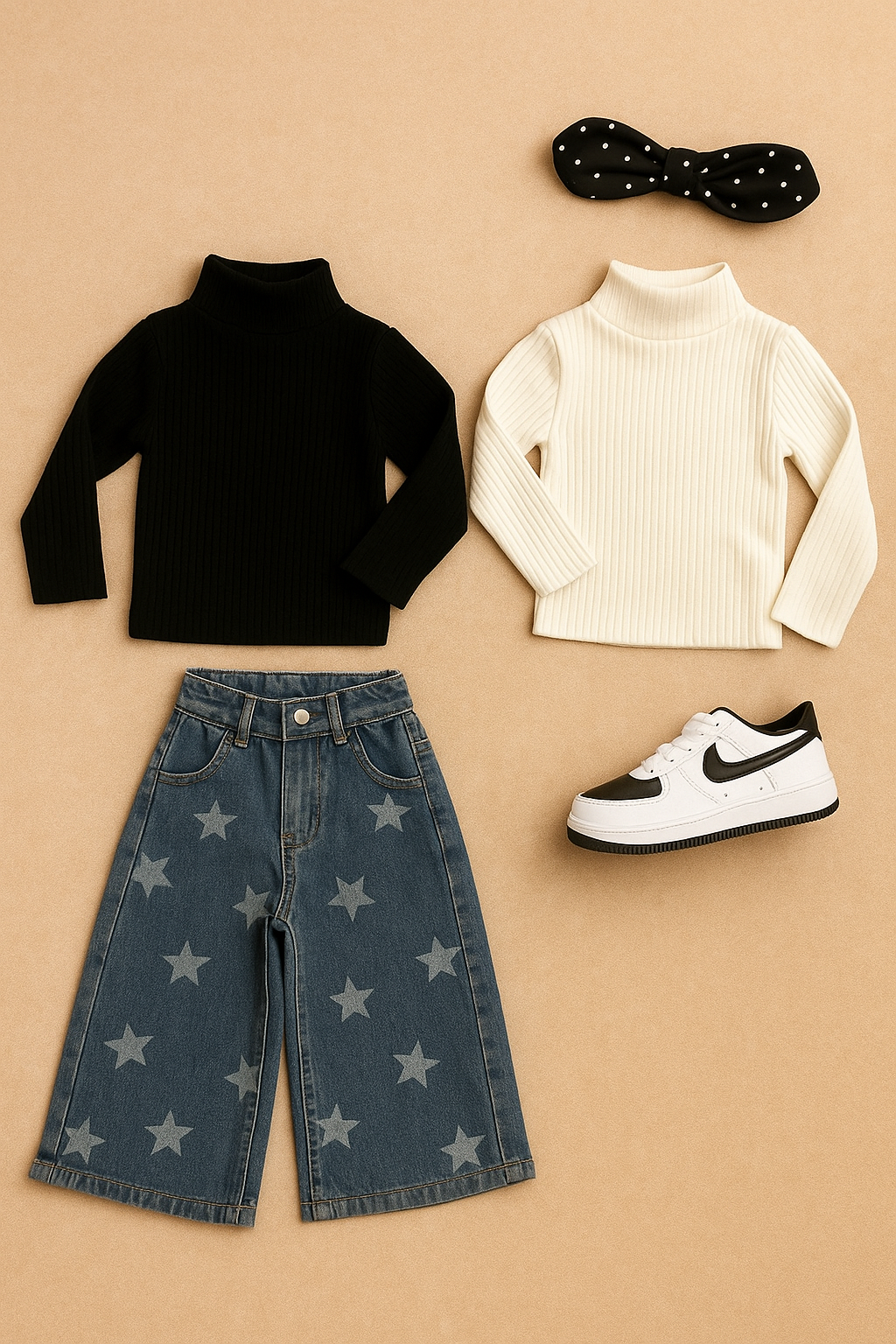 Maglia neonata disponibile in bianco e nero COMFORT TEES