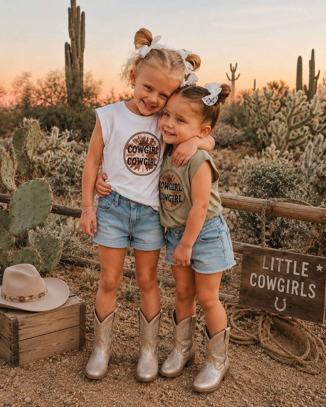 T-shirt cowgirl