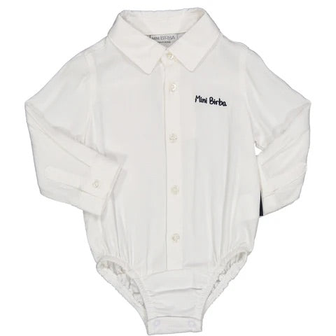 Camicia a body neonato disponibile dalla 3 alla 9 mesi
