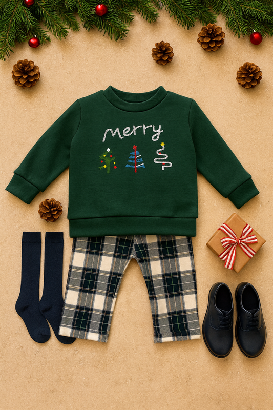 Completo neonato MERRY CHRISTMAS