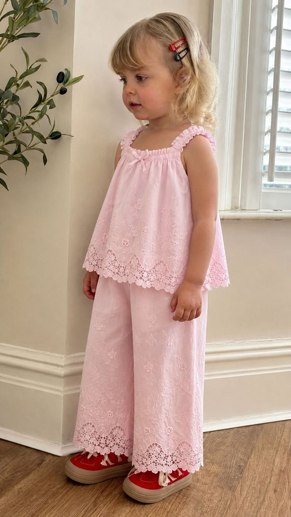 Completo BUTTERFLY SET rosa