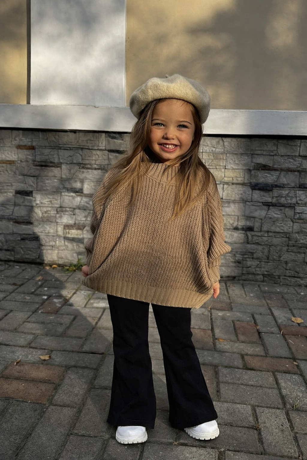 Pantalone a zampa nero