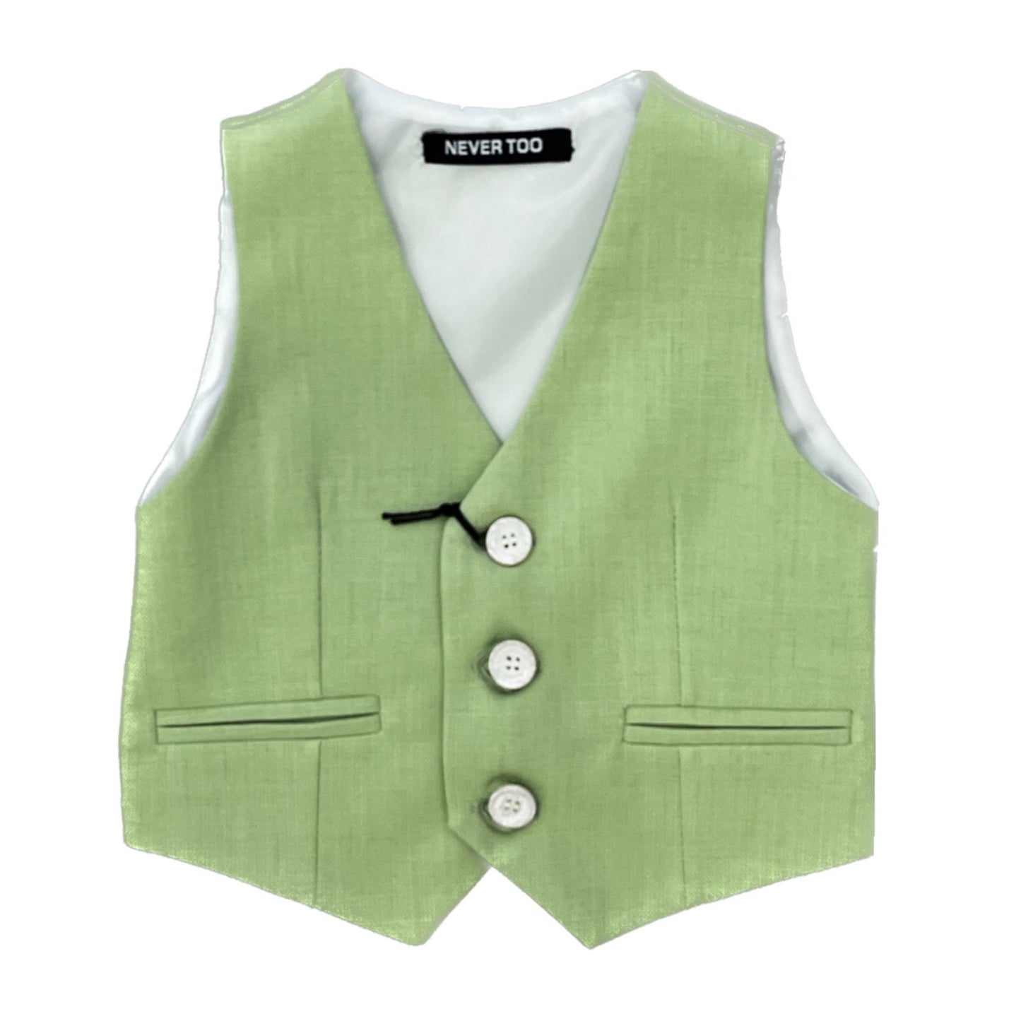 Gilet Verde Never Too 9/30 mesi