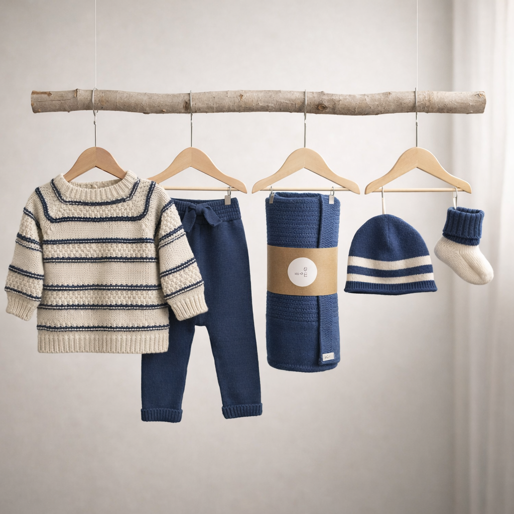 Pacchetto Cream-Indigo Li & Me