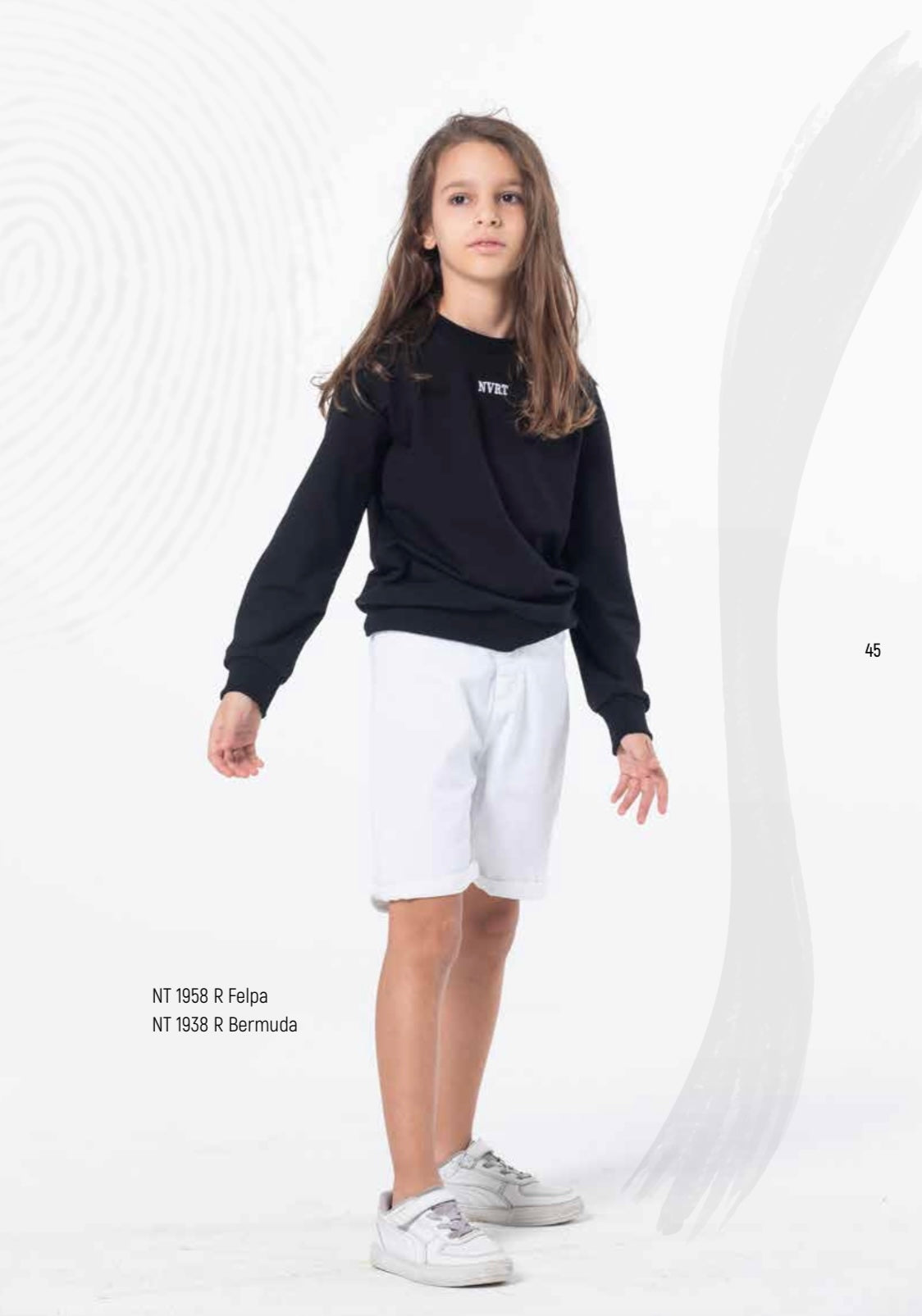Bermuda Ragazzo Bianco Never Too 8/18 anni