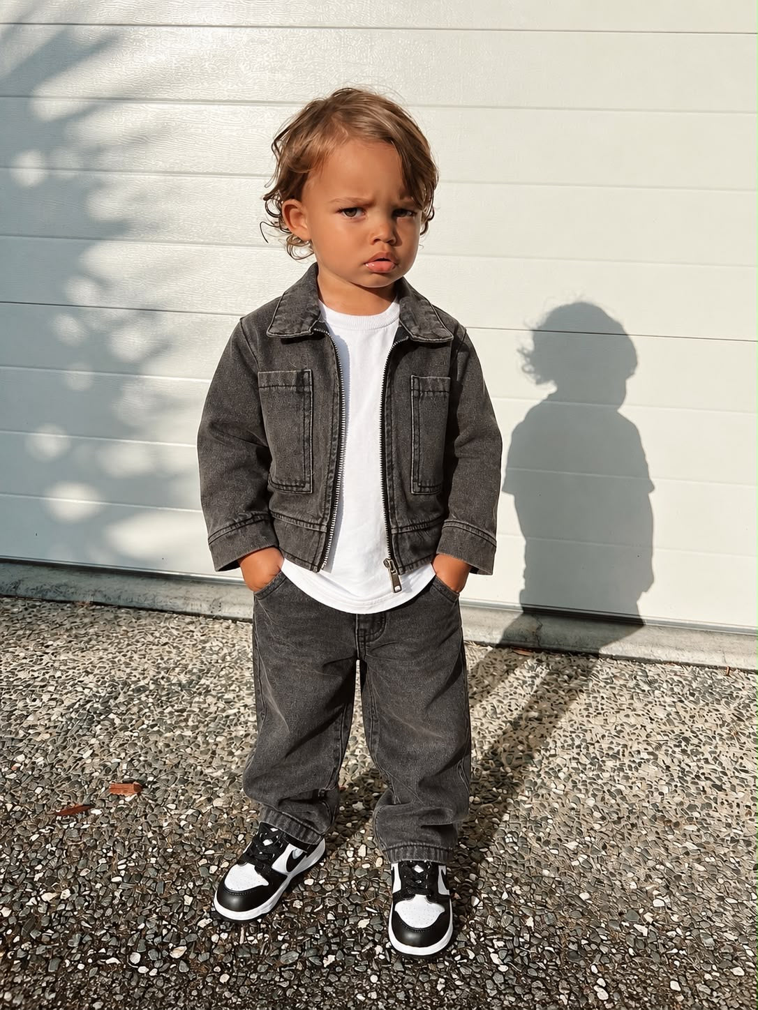 Completo neonato denim GRAY STREET