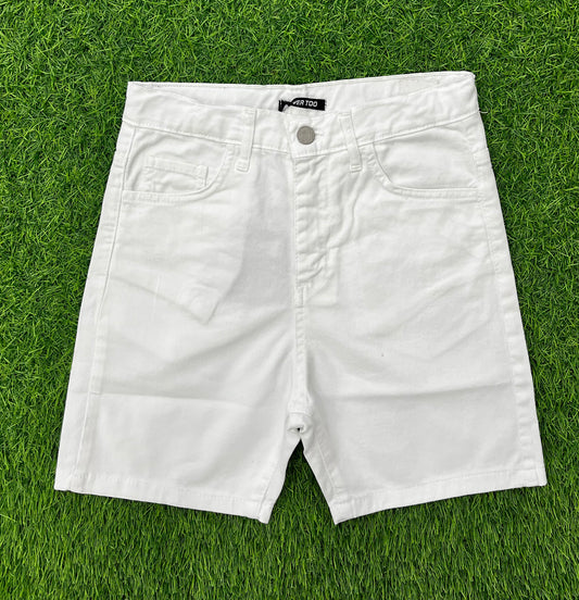 Bermuda Ragazzo Bianco Never Too 8/18 anni