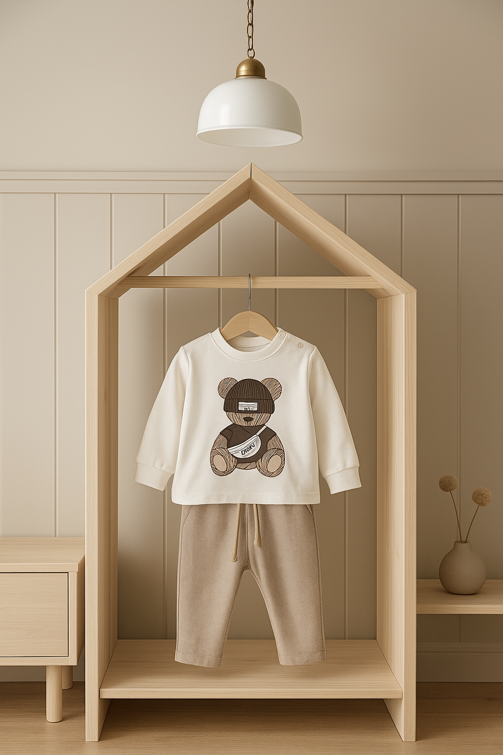 T-shirt Teddy Fit bimbo