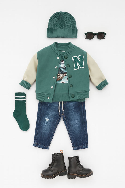 Pantalaccio neonato Denim