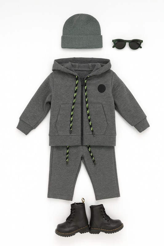 Felpa Comfy Grey neonato