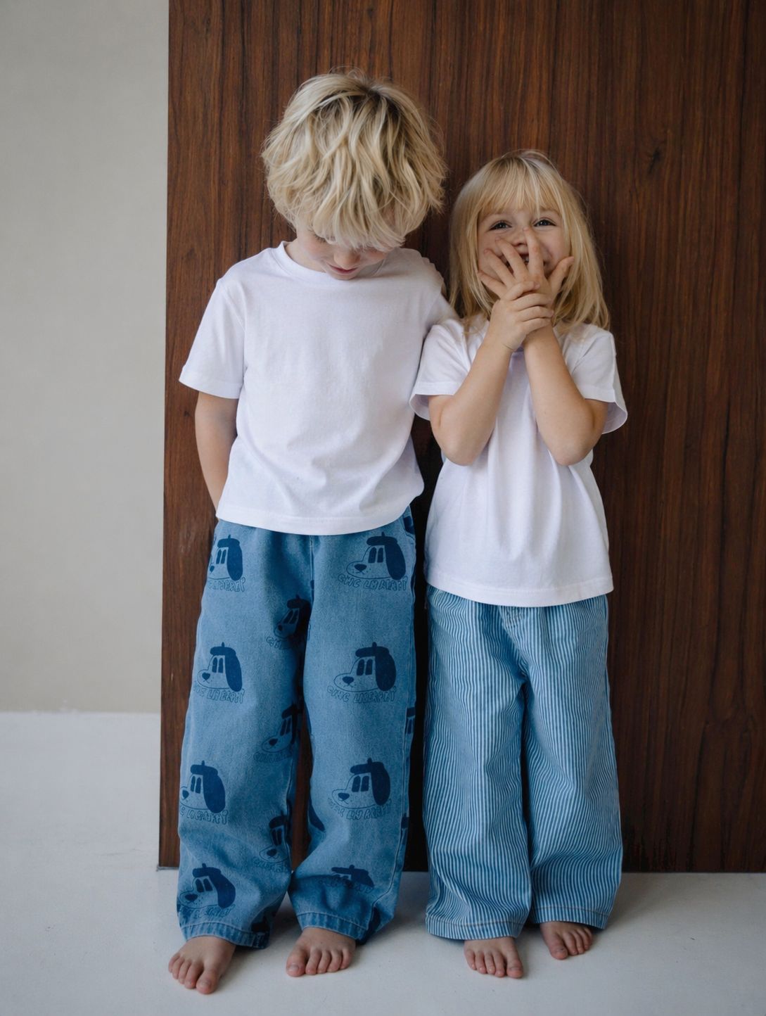 T-shirt unisex bianca basica