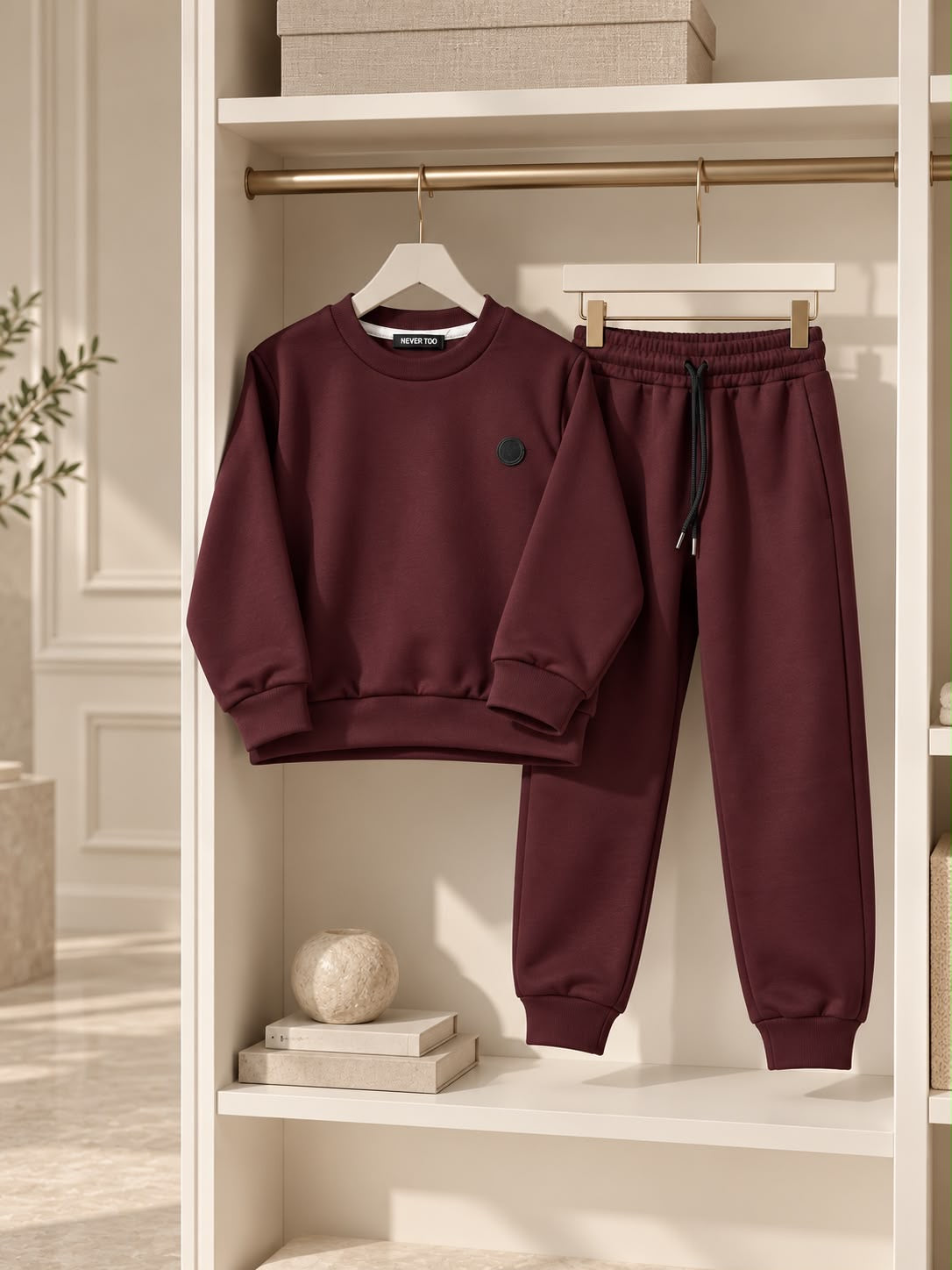 Tuta bordeaux bimbo