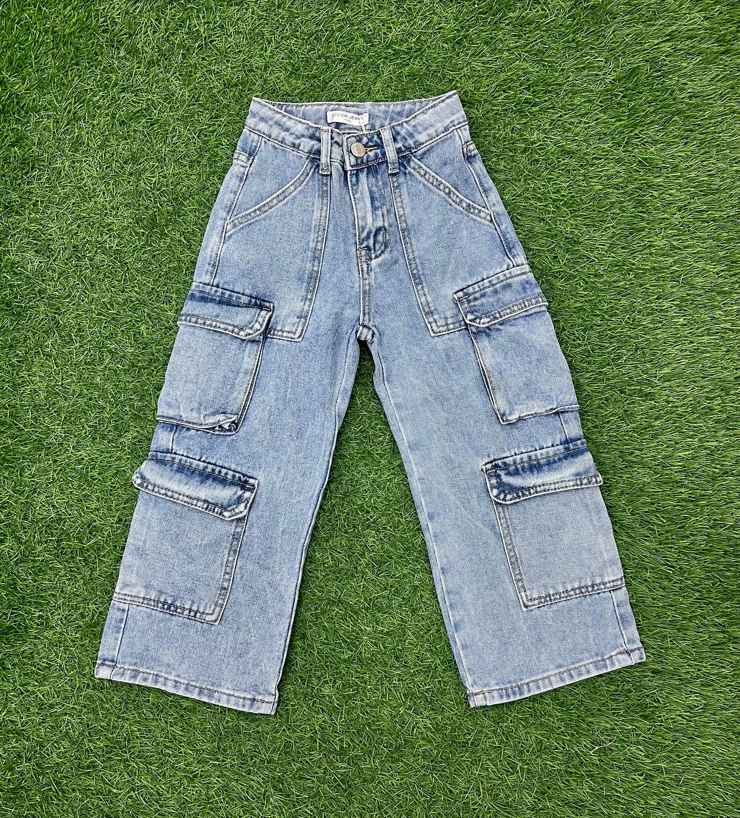 Jeans Cargo Milano 4/14 anni