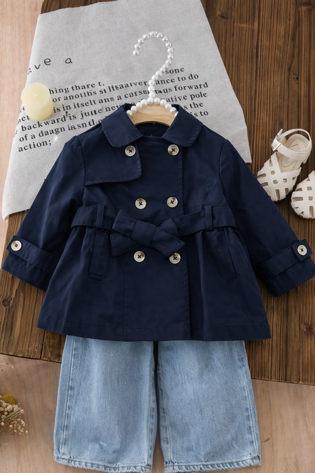 Trench neonata LITTLE DUCHESS