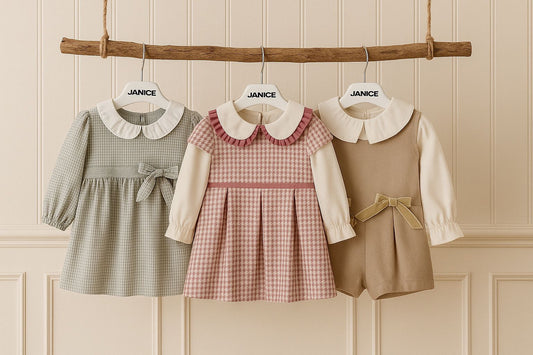 Salopette due pezzi con camicetta Janice Velvet Bow