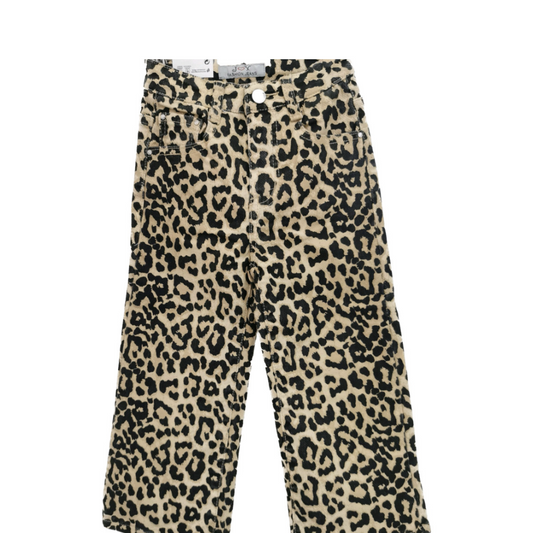 Pantalone leopardato disponibile dalla 4 alla 14 anni