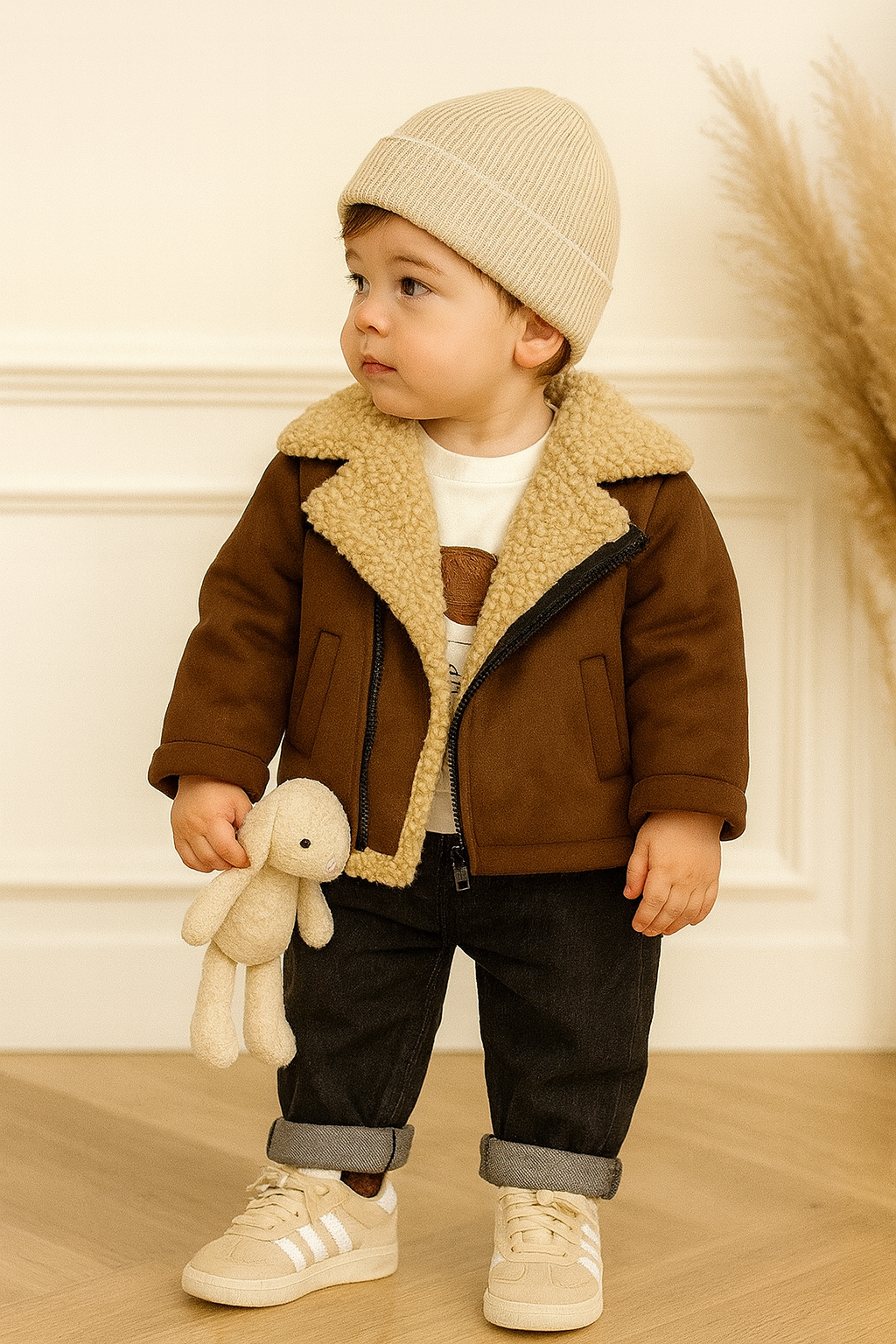 Montone marrone Pilot neonato