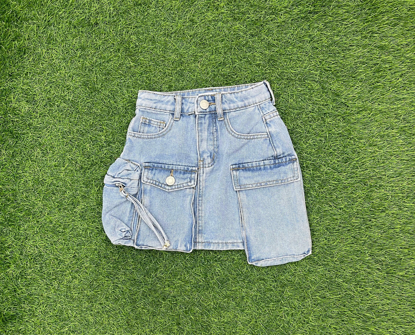 Gonna Cargo in Jeans 4/14 anni