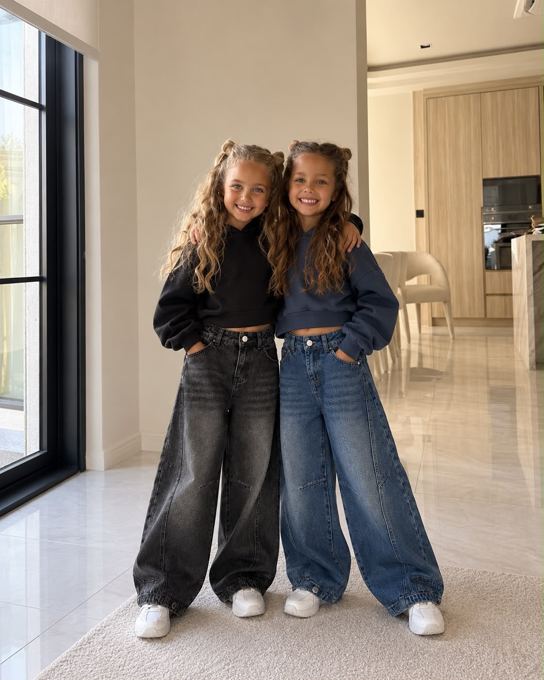 Jeans, balloon Denim e black