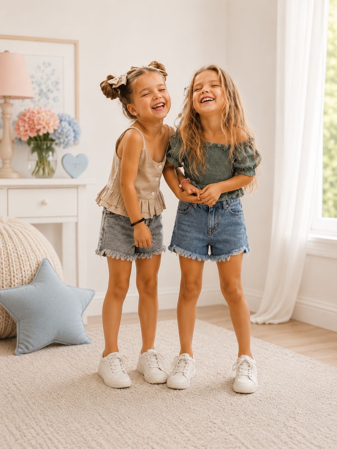 Pantaloncino denim