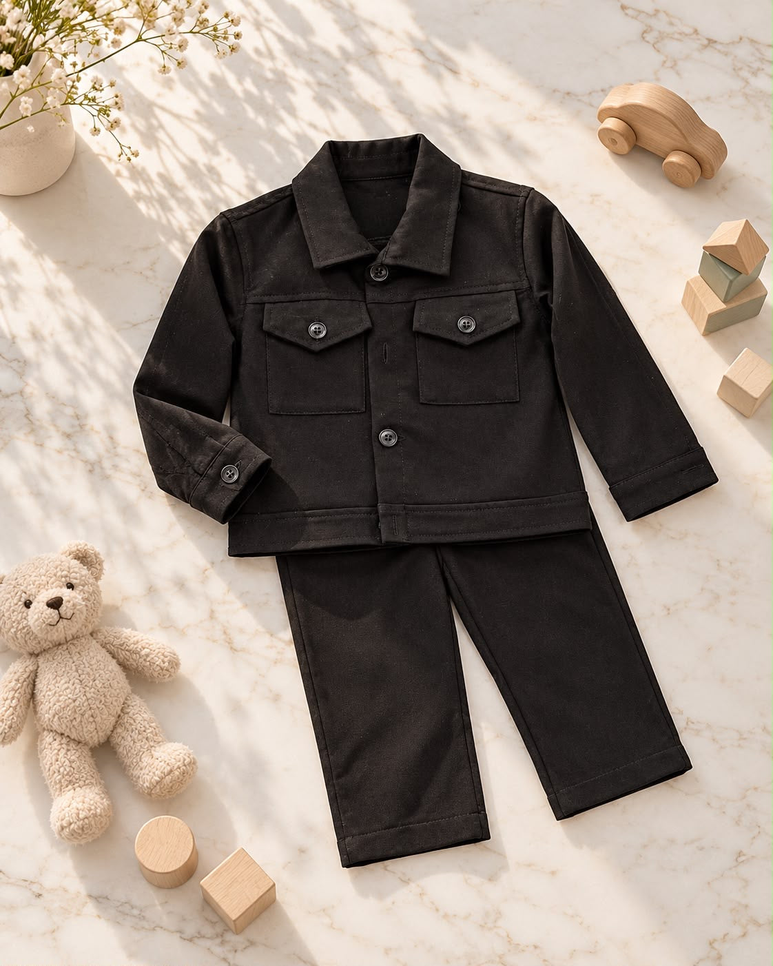 Cordset neonato BLACK