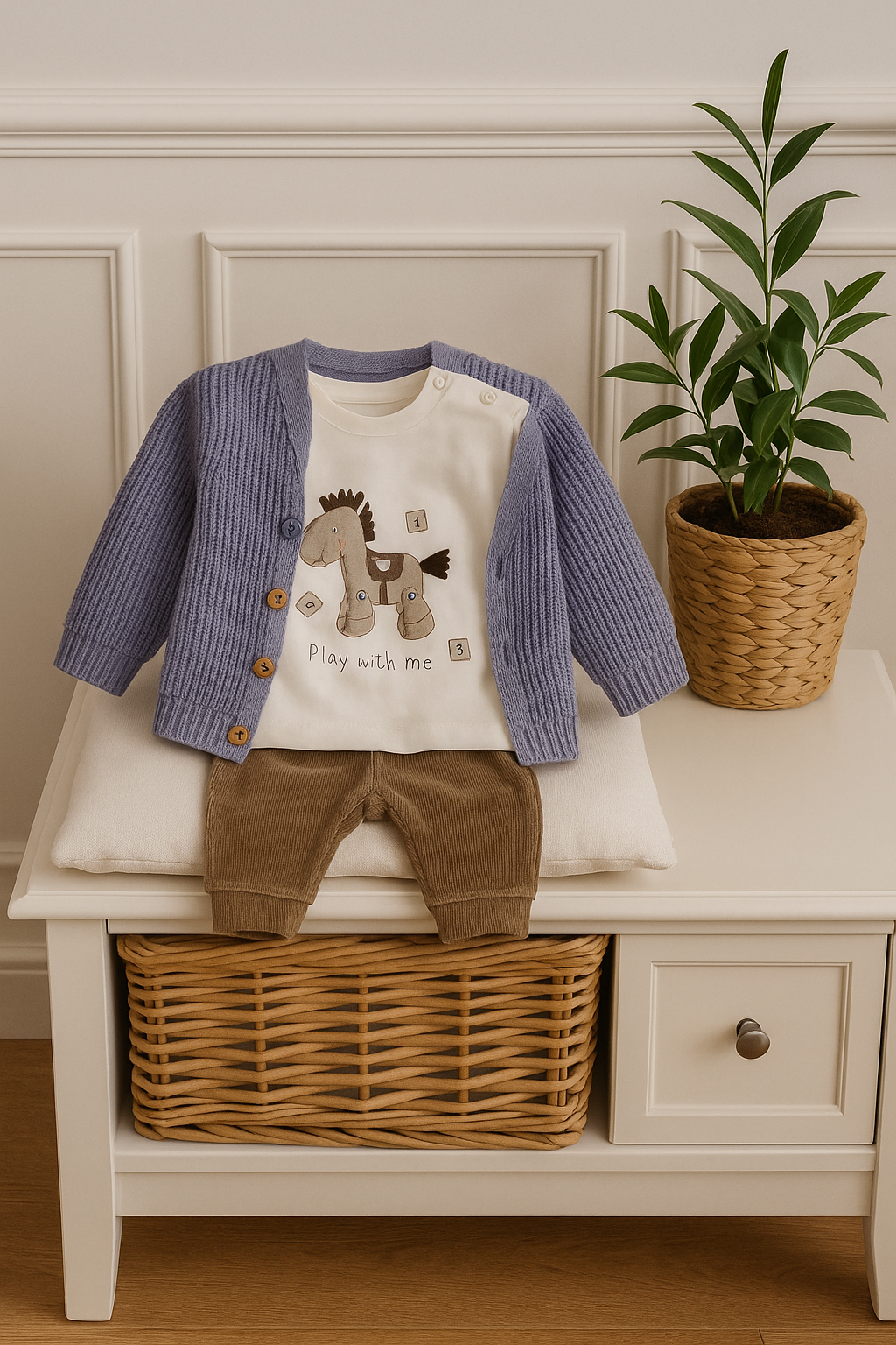 Cardigan Cloud celeste