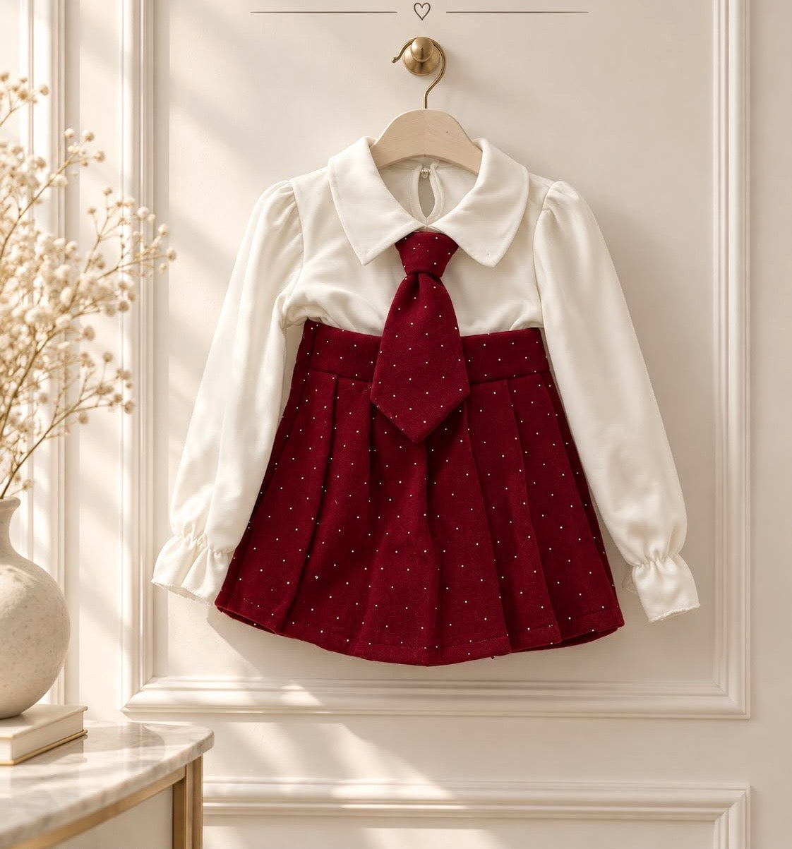 Completo chic bordeaux